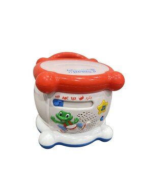 Leapfrog Learning Drum Educational Musical Lights Sounds ABC 123 Vintage 2001